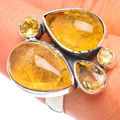 Citrine Rings handcrafted by Ana Silver Co - RING69704