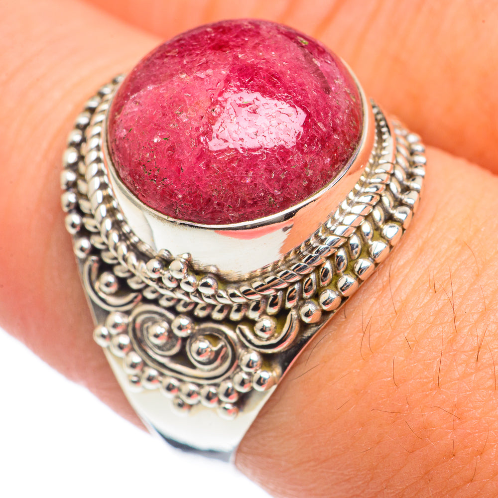 Thulite Rings handcrafted by Ana Silver Co - RING69705