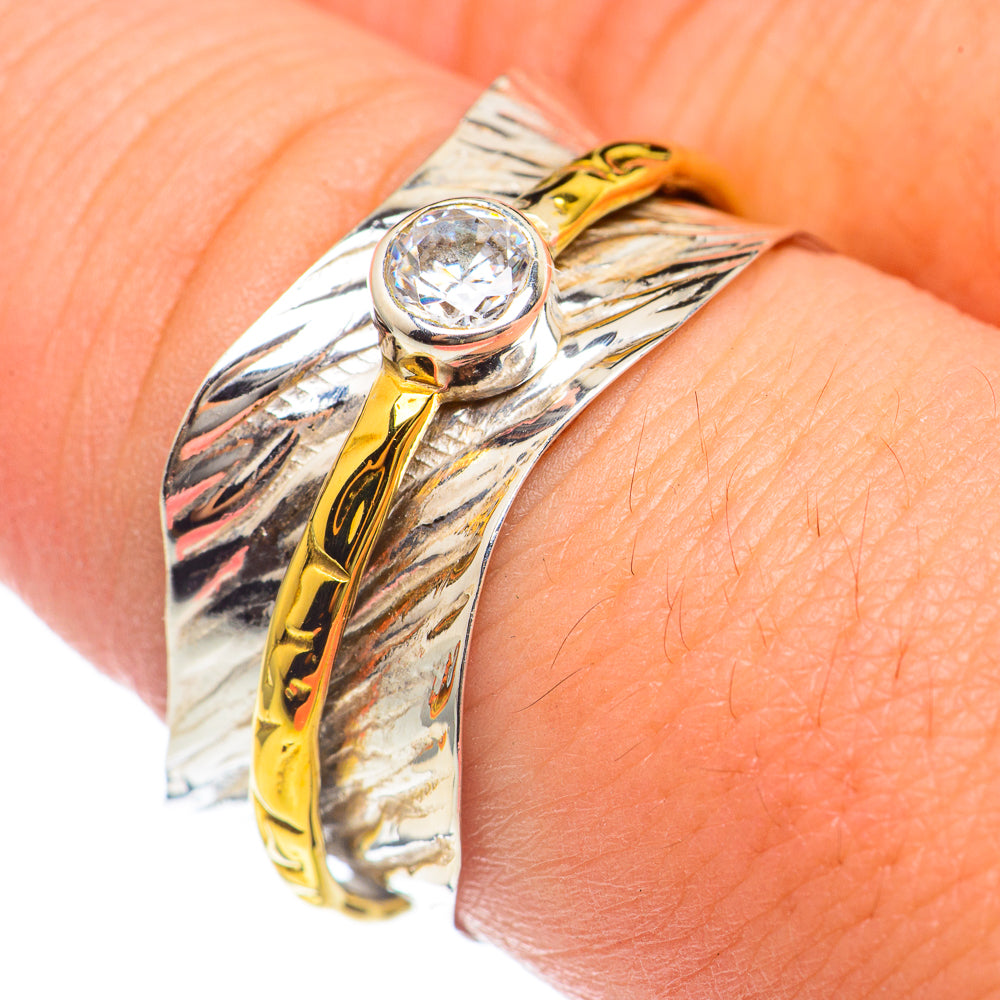 Meditation Spinner Rings handcrafted by Ana Silver Co - RING69713