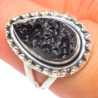 Tektite Rings handcrafted by Ana Silver Co - RING69715