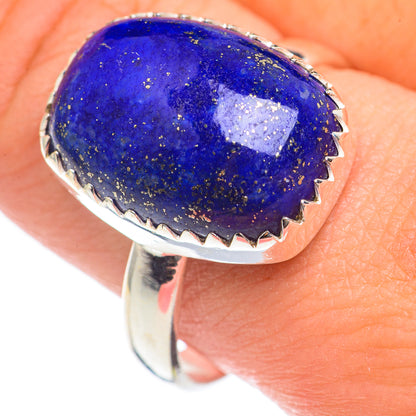 Lapis Lazuli Rings handcrafted by Ana Silver Co - RING69727