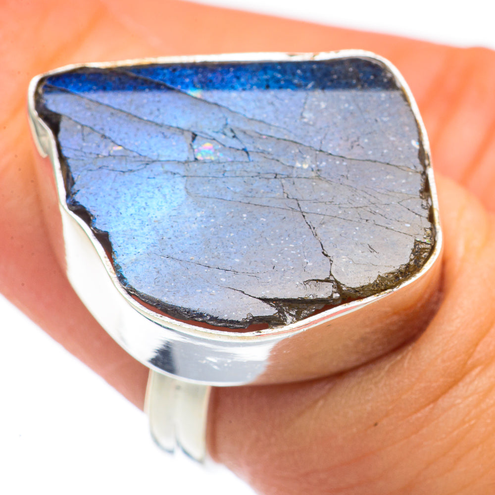 Labradorite Rings handcrafted by Ana Silver Co - RING69730