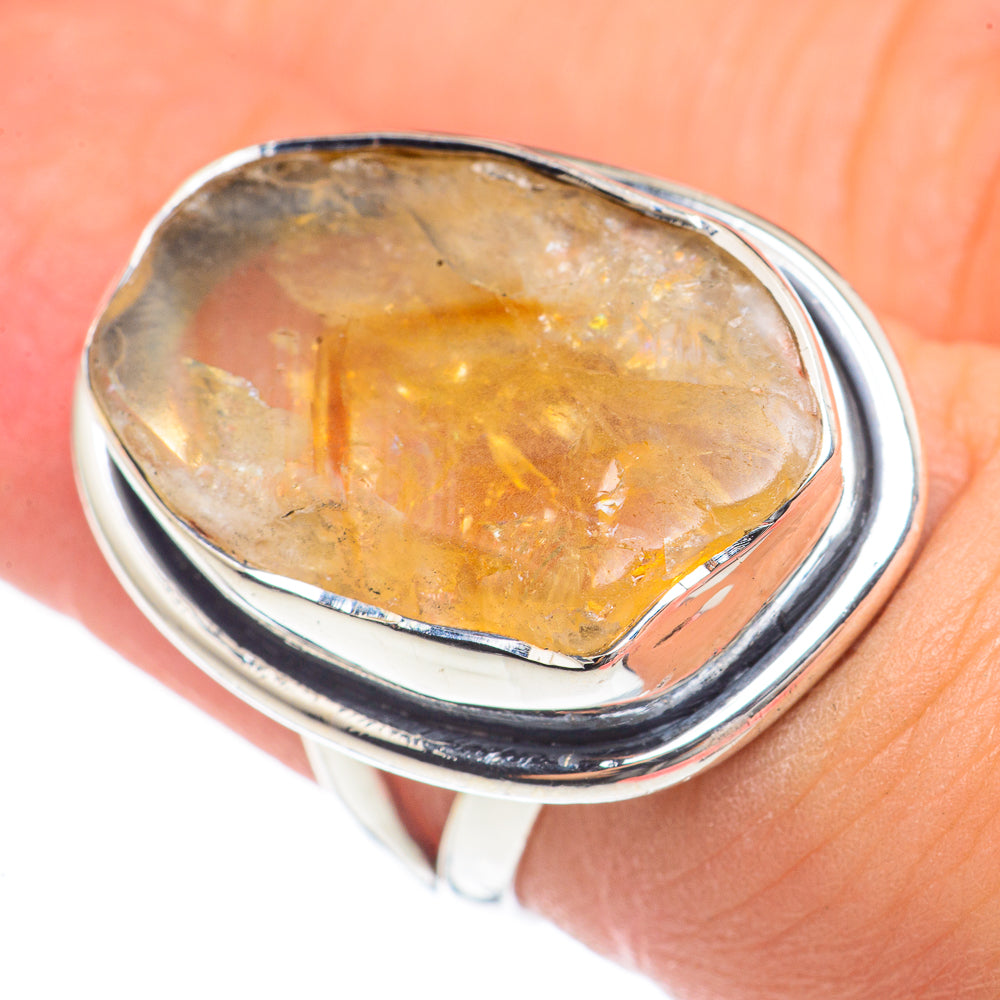 Citrine Rings handcrafted by Ana Silver Co - RING69741
