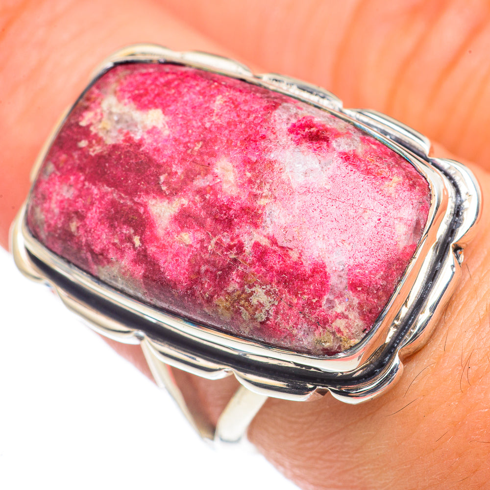 Thulite Rings handcrafted by Ana Silver Co - RING69744