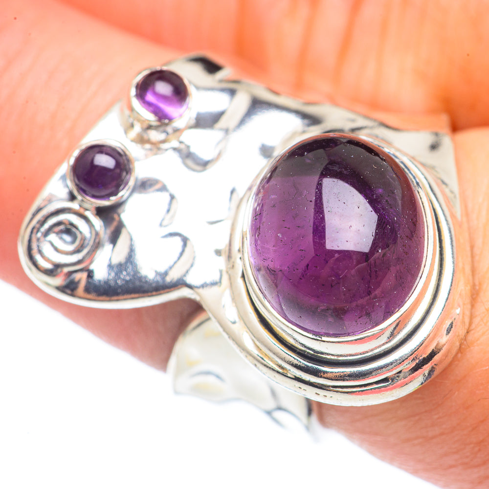 Amethyst Rings handcrafted by Ana Silver Co - RING69748