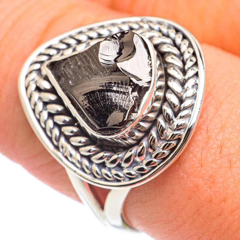 Shungite Rings handcrafted by Ana Silver Co - RING69752