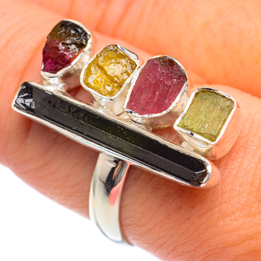 Black Tourmaline Rings handcrafted by Ana Silver Co - RING69761