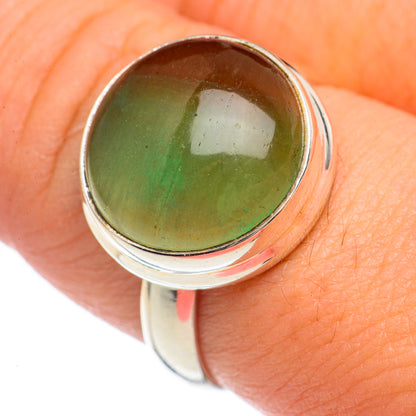 Green Fluorite Rings handcrafted by Ana Silver Co - RING69762