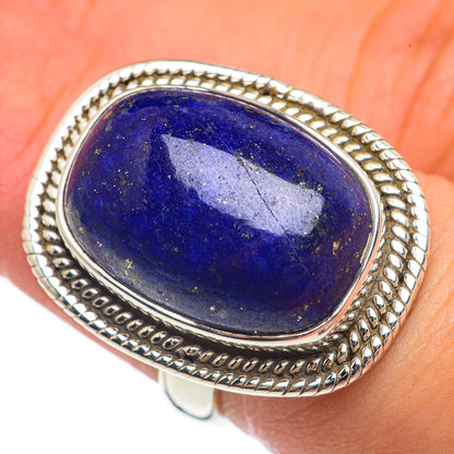 Lapis Lazuli Rings handcrafted by Ana Silver Co - RING69768