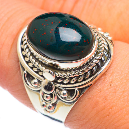 Bloodstone Rings handcrafted by Ana Silver Co - RING69772