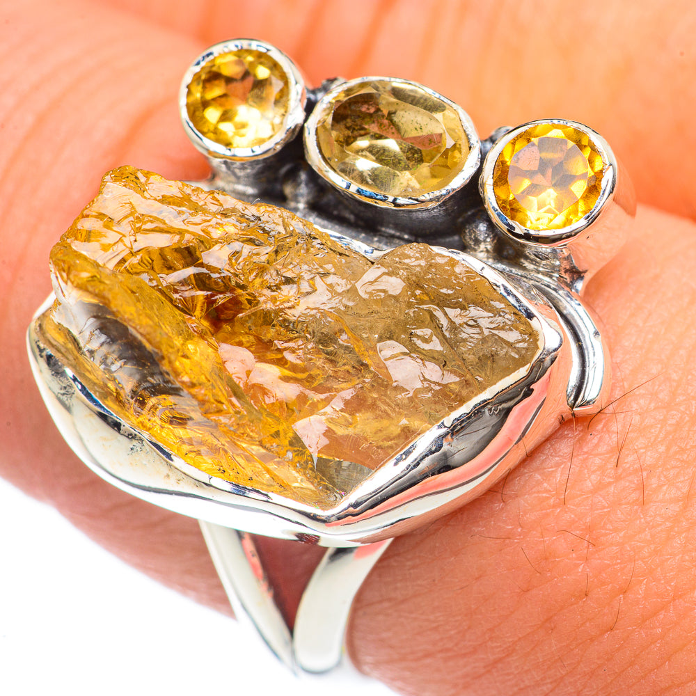 Citrine Rings handcrafted by Ana Silver Co - RING69780