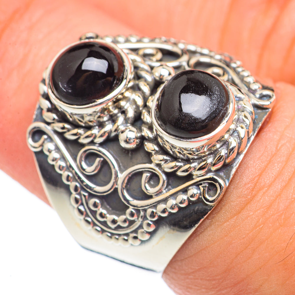 Black Onyx Rings handcrafted by Ana Silver Co - RING69790