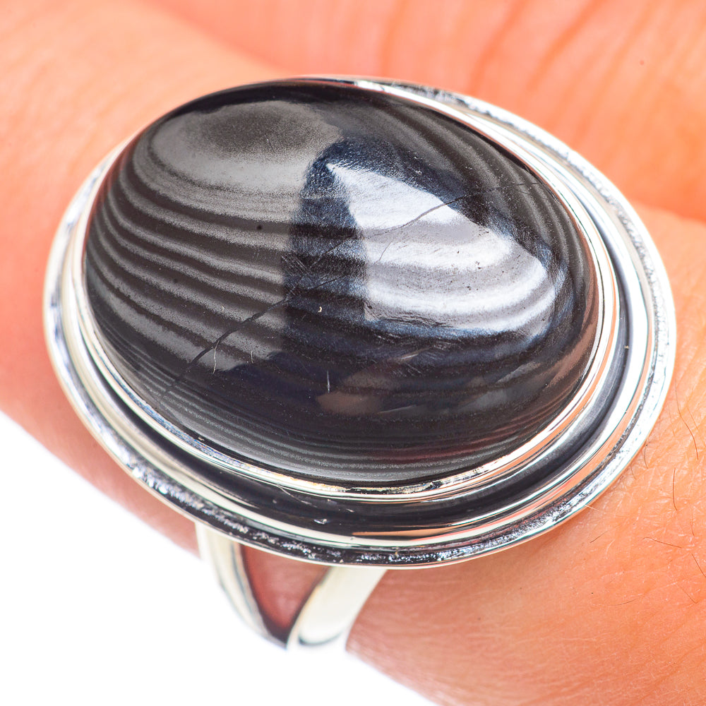 Psilomelane Rings handcrafted by Ana Silver Co - RING69791