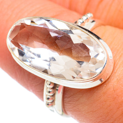 White Quartz Rings handcrafted by Ana Silver Co - RING69792