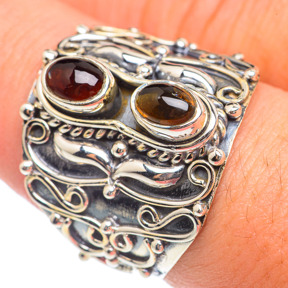 Baltic Amber Rings handcrafted by Ana Silver Co - RING69799