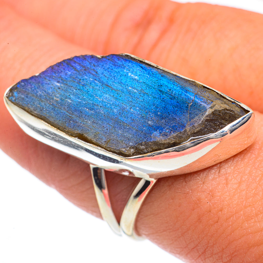 Labradorite Rings handcrafted by Ana Silver Co - RING69808