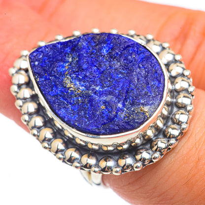 Lapis Lazuli Rings handcrafted by Ana Silver Co - RING69815