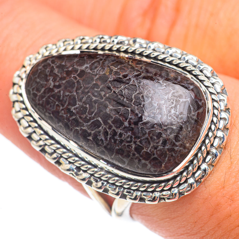 Dinosaur Bone Rings handcrafted by Ana Silver Co - RING69828