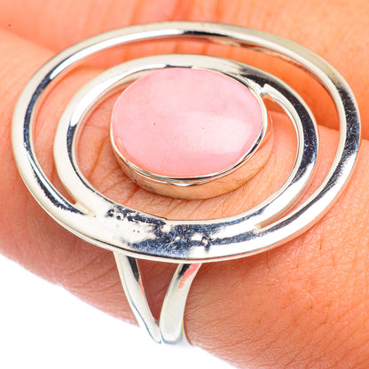 Pink Opal Rings handcrafted by Ana Silver Co - RING69833