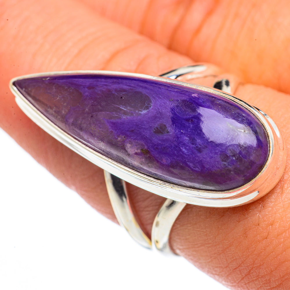 Charoite Rings handcrafted by Ana Silver Co - RING69836