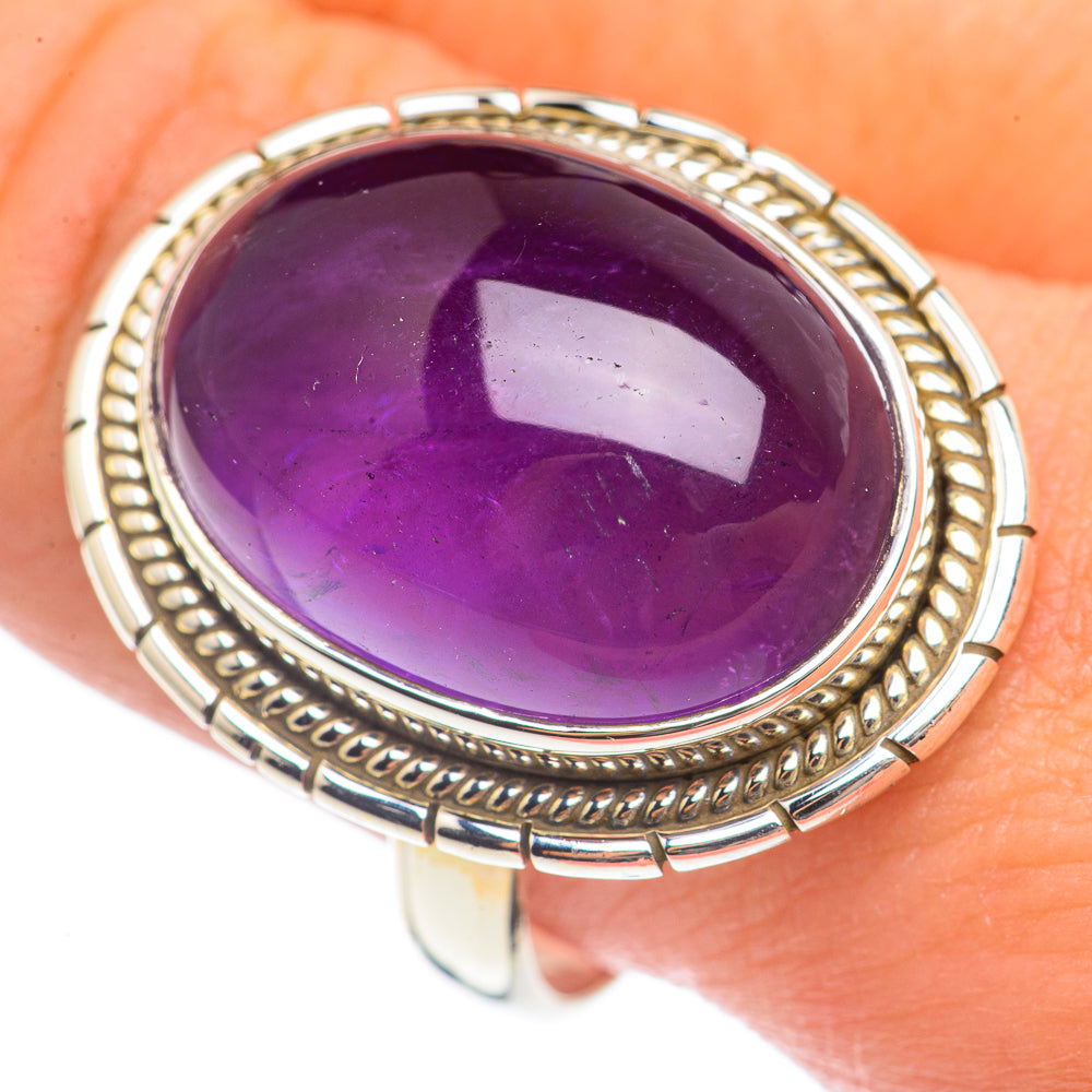 Amethyst Rings handcrafted by Ana Silver Co - RING69837