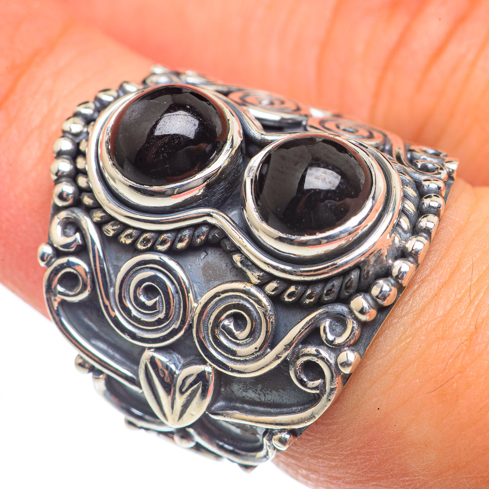 Black Onyx Rings handcrafted by Ana Silver Co - RING69840