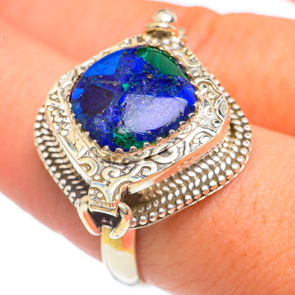 Azurite Rings handcrafted by Ana Silver Co - RING69851