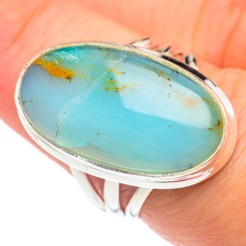 Peruvian Opal Rings handcrafted by Ana Silver Co - RING69853