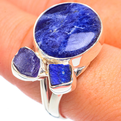 Sodalite Rings handcrafted by Ana Silver Co - RING69857