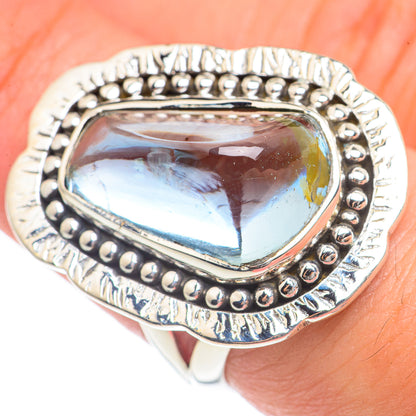 Aquamarine Rings handcrafted by Ana Silver Co - RING69859