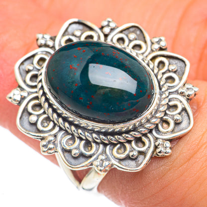 Bloodstone Rings handcrafted by Ana Silver Co - RING69861