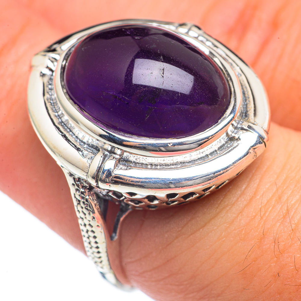 Amethyst Rings handcrafted by Ana Silver Co - RING69876