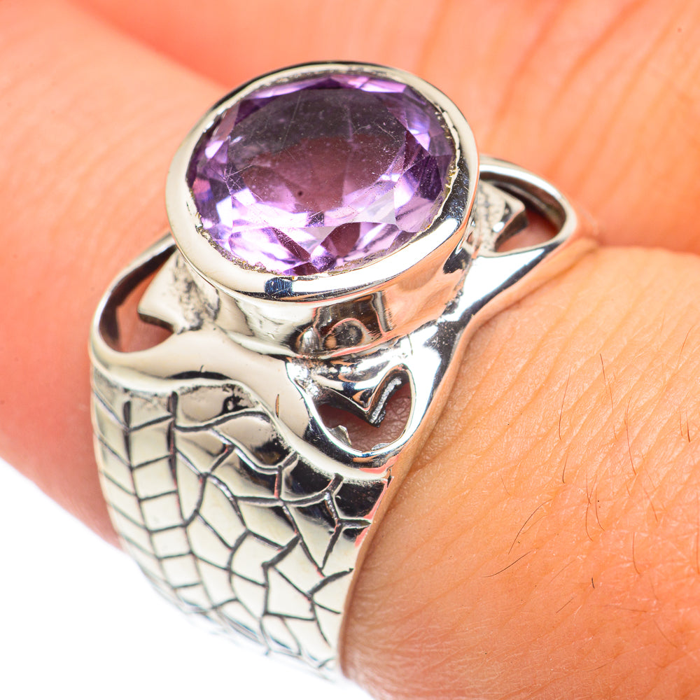 Amethyst Rings handcrafted by Ana Silver Co - RING69877