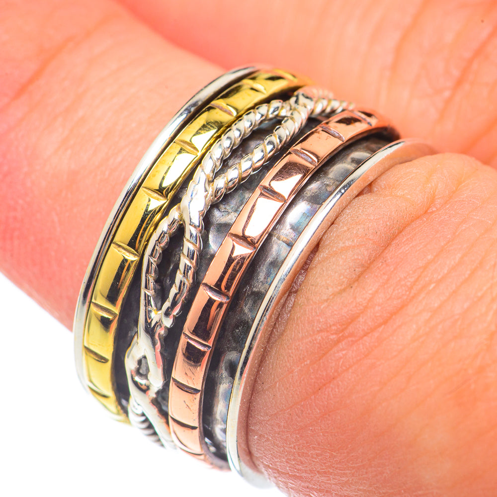 Meditation Spinner Rings handcrafted by Ana Silver Co - RING69878