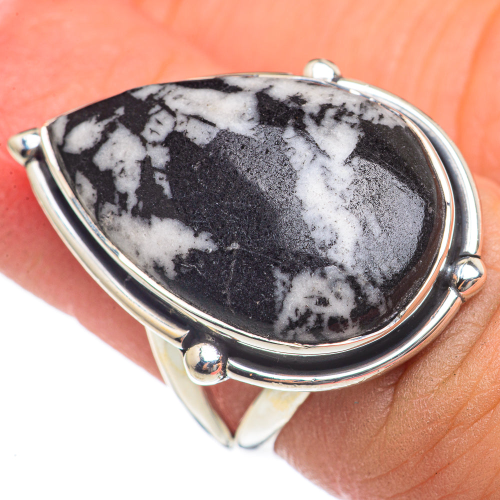 Chrysanthemum Stone Rings handcrafted by Ana Silver Co - RING69880