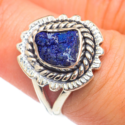 Azurite Rings handcrafted by Ana Silver Co - RING69890
