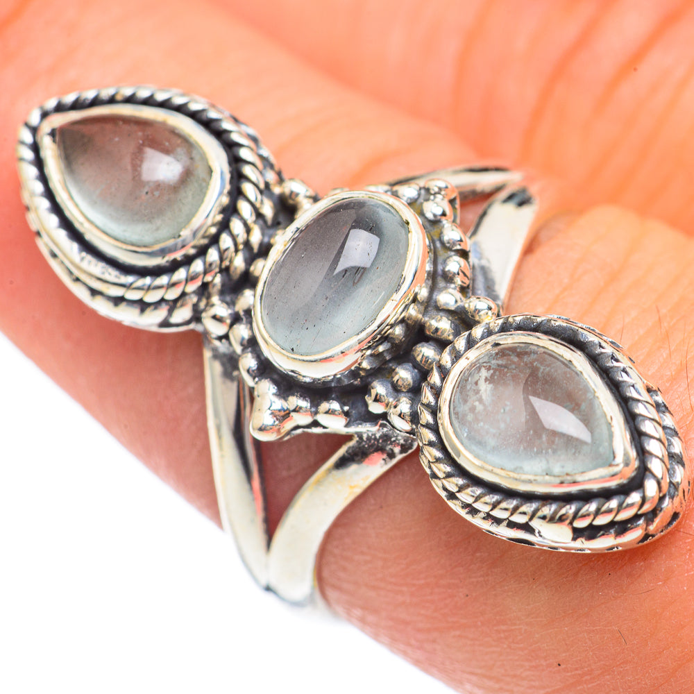 Aquamarine Rings handcrafted by Ana Silver Co - RING69892