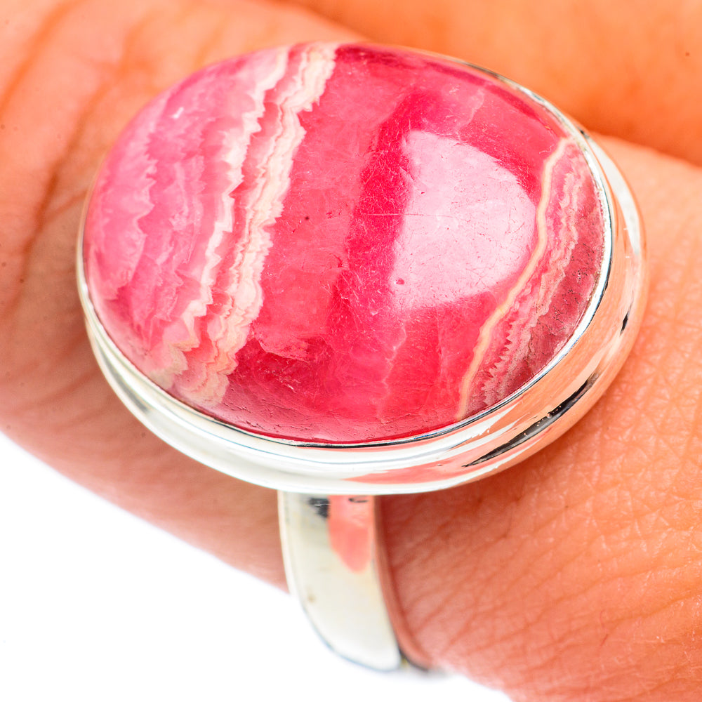 Rhodochrosite Rings handcrafted by Ana Silver Co - RING69910