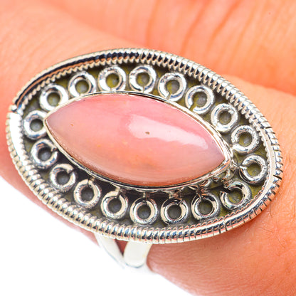 Pink Opal Rings handcrafted by Ana Silver Co - RING69912