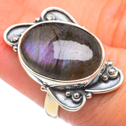 Labradorite Rings handcrafted by Ana Silver Co - RING69913