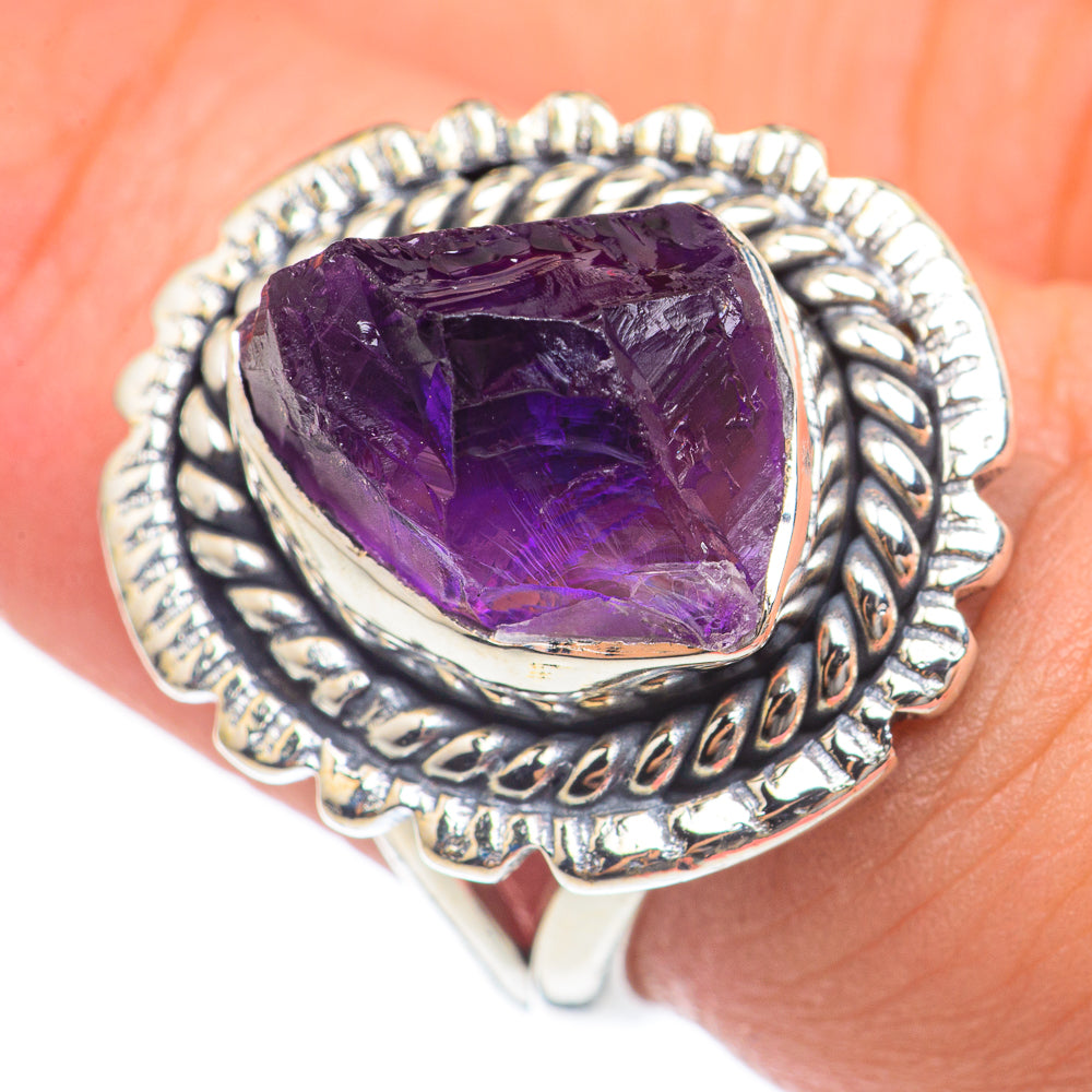 Amethyst Rings handcrafted by Ana Silver Co - RING69914