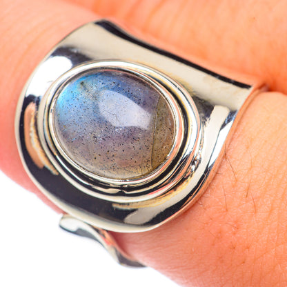 Labradorite Rings handcrafted by Ana Silver Co - RING69918