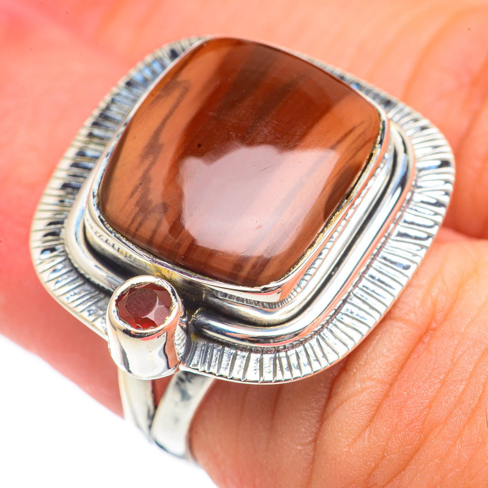 Mookaite Rings handcrafted by Ana Silver Co - RING69928