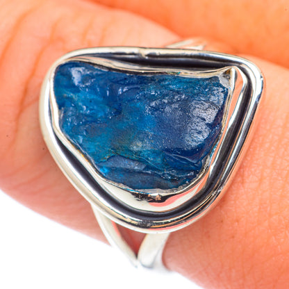 Blue Fluorite Rings handcrafted by Ana Silver Co - RING69951