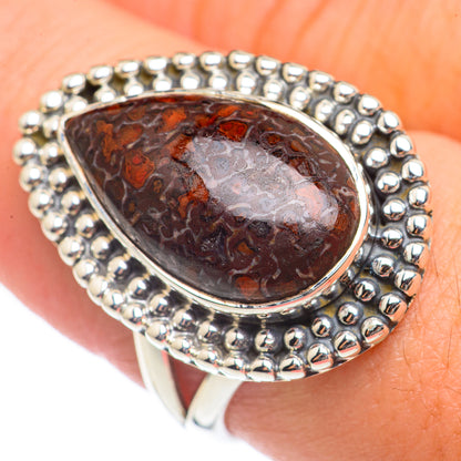 Dinosaur Bone Rings handcrafted by Ana Silver Co - RING69960