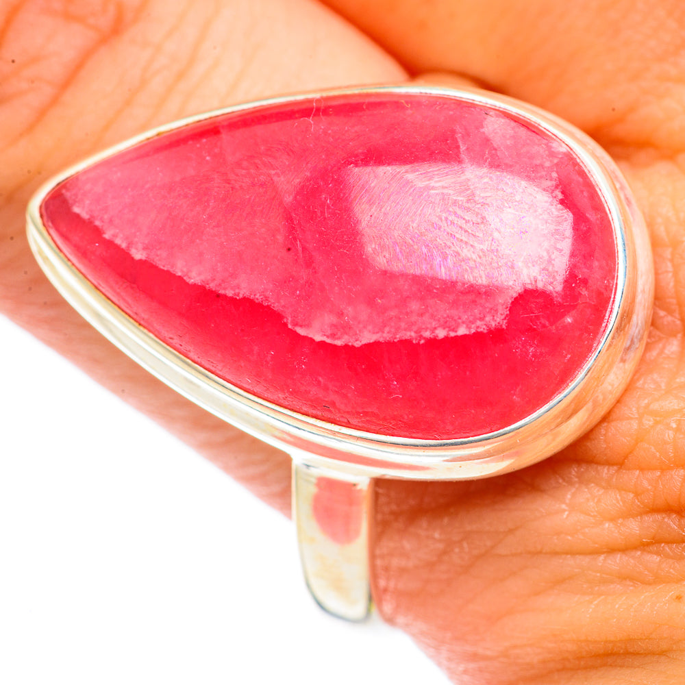Rhodochrosite Rings handcrafted by Ana Silver Co - RING69968
