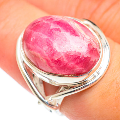 Rhodochrosite Rings handcrafted by Ana Silver Co - RING69969