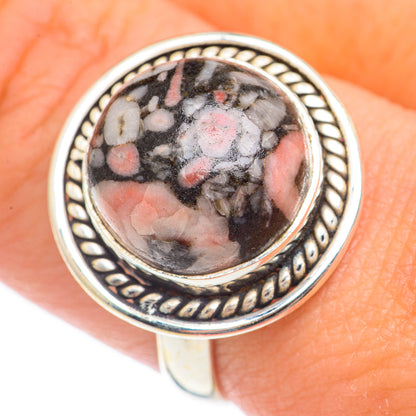Crinoid Fossil Rings handcrafted by Ana Silver Co - RING69995