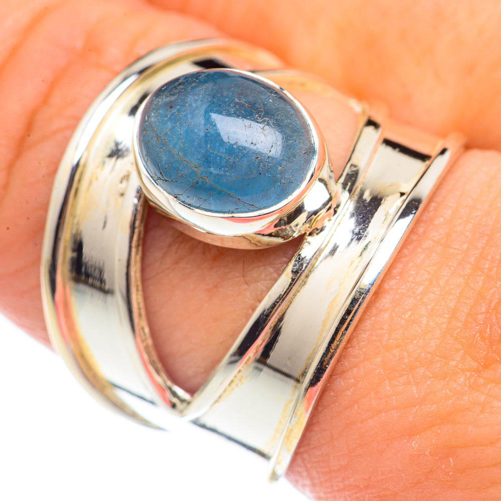 Aquamarine Rings handcrafted by Ana Silver Co - RING70022