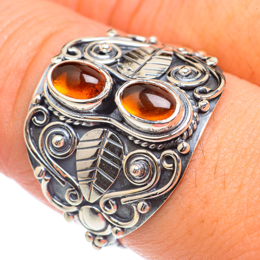Citrine Rings handcrafted by Ana Silver Co - RING70032